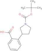 2-(1-(tert-Butoxycarbonyl)pyrrolidin-3-yl)benzoic acid