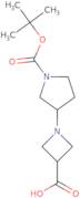 3-(3-Carboxy-azetidin-1-yl)-pyrrolidine-1-carboxylic acid tert-butyl ester