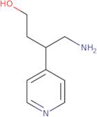 4-Amino-3-(pyridin-4-yl)butan-1-ol