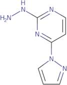 2-Hydrazinyl-4-(1H-pyrazol-1-yl)pyrimidine