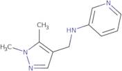 N-[(1,5-Dimethyl-1H-pyrazol-4-yl)methyl]pyridin-3-amine