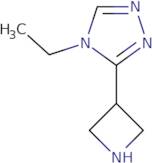 3-(Azetidin-3-yl)-4-ethyl-4H-1,2,4-triazole