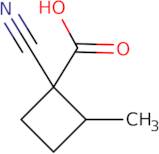 1-Cyano-2-methylcyclobutane-1-carboxylic acid
