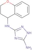 N3-(3,4-Dihydro-2H-1-benzopyran-4-yl)-4H-1,2,4-triazole-3,5-diamine