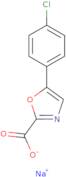 Sodium 5-(4-chlorophenyl)-1,3-oxazole-2-carboxylate