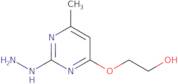 2-[(2-Hydrazinyl-6-methylpyrimidin-4-yl)oxy]ethan-1-ol