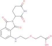 Pomalidomide 4'-PEG1-acid