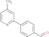 4-(4-Methylpyridin-2-yl)benzaldehyde