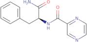 N-[(1S)-2-Amino-2-oxo-1-(phenylmethyl)ethyl]-2-pyrazinecarboxamide