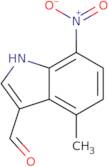 4-Methyl-7-nitro-1H-indole-3-carbaldehyde