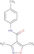 3,5-Dimethyl-N-(4-methylphenyl)-1,2-oxazole-4-carboxamide