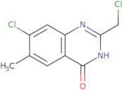 7-Chloro-2-(chloromethyl)-6-methylquinazolin-4(3H)-one