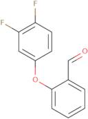 2-(3,4-Difluorophenoxy)benzenecarbaldehyde