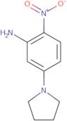 2-Nitro-5-pyrrolidin-1-yl-aniline