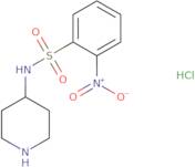 2-Nitro-N-(piperidin-4-yl)benzene-1-sulfonamide