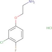 2-(3-Chloro-4-fluorophenoxy)ethan-1-amine hydrochloride