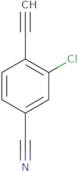 3-Chloro-4-ethynyl-benzonitrile