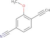 4-Ethynyl-3-methoxybenzonitrile