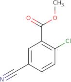 Methyl 2-chloro-5-cyanobenzoate