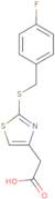 {2-[(4-Fluorobenzyl)thio]-1,3-thiazol-4-yl}acetic acid