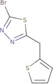 2-Bromo-5-(thiophen-2-ylmethyl)-1,3,4-thiadiazole