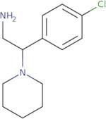 2-(4-chlorophenyl)-2-(piperidin-1-yl)ethan-1-amine