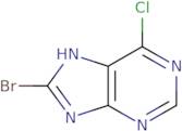 8-Bromo-6-chloro-9H-purine