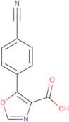 5-(4-Cyanophenyl)-1,3-oxazole-4-carboxylic acid