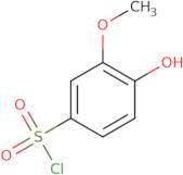 4-Hydroxy-3-methoxybenzenesulfonyl chloride