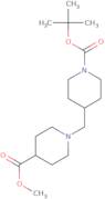 tert-Butyl 4-((4-(methoxycarbonyl)piperidin-1-yl)methyl)piperidine-1-carboxylate