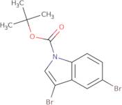 1-Boc-3,5-dibromoindole