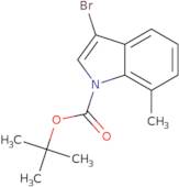 3-Bromo-7-methyl-1H-indole, N-BOC protected