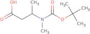 (3R)-3-{[(tert-Butoxy)carbonyl](methyl)amino}butanoic acid