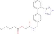 2-Oxo-2-[[[2'-(2H-tetrazol-5-yl)[1,1'-biphenyl]-4-yl]methyl]amino]ethyl pentanoate