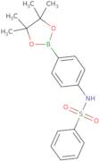 N-[4-(tetramethyl-1,3,2-dioxaborolan-2-yl)phenyl]benzenesulfonamide