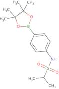 Propane-2-sulfonic acid [4-(4,4,5,5-tetramethyl-[1,3,2]dioxaborolan-2-yl)-phenyl]-amide