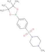1-Methyl-4-[4-(4,4,5,5-tetramethyl-[1,3,2]dioxaborolan-2-yl)-benzenesulfonyl]-piperazine