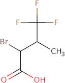 2-Bromo-3-methyl-4,4,4-trifluorobutyric acid