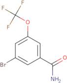 3-Bromo-5-(trifluoromethoxy)benzamide