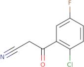 3-(2-Chloro-5-fluoro-phenyl)-3-oxo-propionitrile