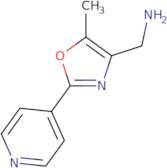 4-Aminomethyl-5-methyl-2-(pyridin-4-yl)oxazole