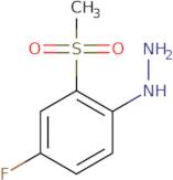 1-[4-Fluoro-2-(methylsulfonyl)phenyl]hydrazine