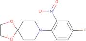 8-(4-Fluoro-2-nitrophenyl)-1,4-dioxa-8-azaspiro[4.5]decane