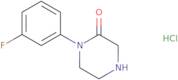 1-(3-Fluorophenyl)piperazin-2-one hydrochloride