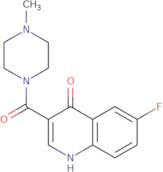 6-Fluoro-3-[(4-methylpiperazin-1-yl)carbonyl]quinolin-4-ol