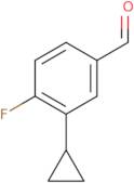 3-Cyclopropyl-4-fluorobenzaldehyde