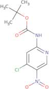 tert-Butyl (4-chloro-5-nitropyridin-2-yl)carbamate