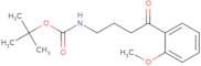 tert-Butyl N-[4-(2-methoxyphenyl)-4-oxobutyl]carbamate