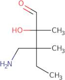 3-(Aminomethyl)-2-hydroxy-2,3-dimethylpentanal