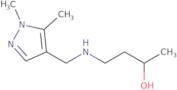 4-[(1,5-Dimethylpyrazol-4-yl)methylamino]butan-2-ol